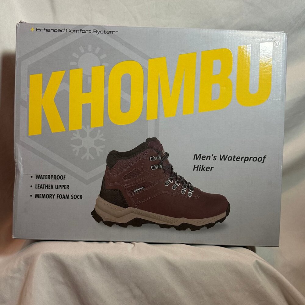 NWT | Khombu Men's Kenny Hiker Boots Hiking | 11